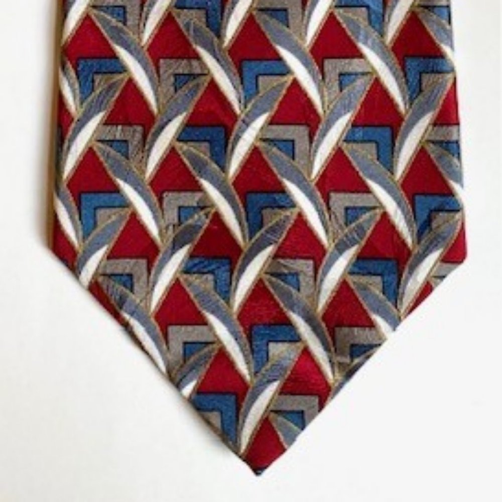 Vintage Oscar de la Renta Silk Couture Necktie